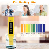 Digital Electric PH Meter | LCD Tester PH Meter 0.01 PH Battery | 0-14 PH Measurement Range For Aquarium Swimming Pool