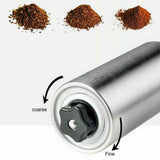 Portable Manual Coffee Grinder Stainless Steel with Hand crank