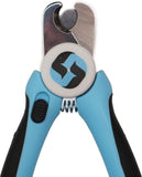 Dog Nail Clippers and Trimmer with Safety Guard to Avoid Over Cutting Nails & Free Nail File - Razor Sharp Blades.