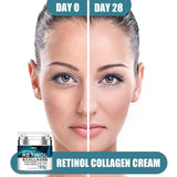 Face Moisturizer Collagen Cream | Anti Aging Neck and Décolleté | Day & Night Face Cream | Moisturizing | Anti Wrinkle Reduce Fine Lines Lifting And Firming Cream | Facial Care Suitable For All Skin Types