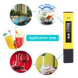 Digital Electric PH Meter | LCD Tester PH Meter 0.01 PH Battery | 0-14 PH Measurement Range For Aquarium Swimming Pool