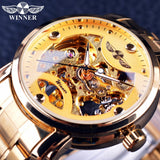 Fashion Casual Temperament Hollow Automatic Mechanical Watch