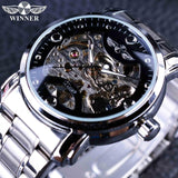 Fashion Casual Temperament Hollow Automatic Mechanical Watch