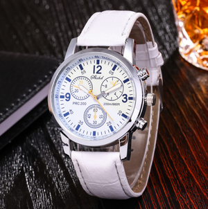 Belt Watch Men Student Sports Casual Fashion Quartz Watch