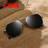 New Polarized Men's Retro Double Beam Metal Sunglasses Men's Cycling Glasses Trendy Sunglasses 8692