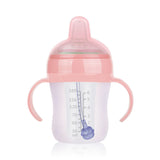 Baby Full Silicone Feeding Bottle, Anti-Colic and Anti-Fall With Handle - Unbeatable_Sale