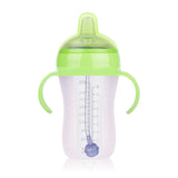 Baby Full Silicone Feeding Bottle, Anti-Colic and Anti-Fall With Handle - Unbeatable_Sale