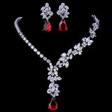 Water Drop Zircon Bridal Suit - Unbeatable_Sale