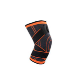 Factory Direct Sale Bandage Compression Protection Sports Knee Pads Running Basketball Riding Nylon Knitted Wear-resistant Breathable