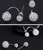 Rhinestone earrings