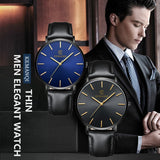 New Ultra-thin Men's Watch High Quality Simple Casual Fashion Men's Watch