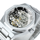 Mechanical Watch for Men Automatic Steel Strap