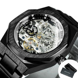 Mechanical Watch for Men Automatic Steel Strap