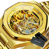 Mechanical Watch for Men Automatic Steel Strap