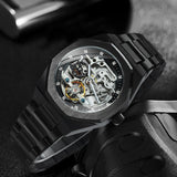 Mechanical Watch for Men Automatic Steel Strap