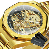 Mechanical Watch for Men Automatic Steel Strap