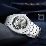 Mechanical Watch for Men Automatic Steel Strap