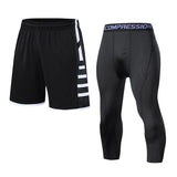 Men Running Compression Sweatpants Gym Jogging Leggings