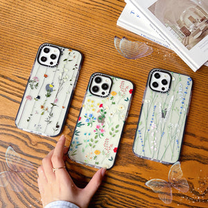 CASE Flowers And Plants Suitable For IPhone13Pro Apple 12Promax Mobile Phone Shell Xs Tide Brand 11 Transparent Women's Soft 8