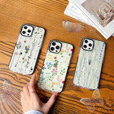 CASE Flowers And Plants Suitable For IPhone13Pro Apple 12Promax Mobile Phone Shell Xs Tide Brand 11 Transparent Women's Soft 8