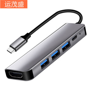 Type-c To Hdmi 4k Docking Station Usb C Hub With Pd Notebook Docking Station Hub