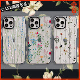 CASE Flowers And Plants Suitable For IPhone13Pro Apple 12Promax Mobile Phone Shell Xs Tide Brand 11 Transparent Women's Soft 8