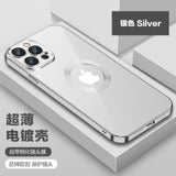 Suitable For IPhone14 Mobile Phone Case Apple 13ProMax Mobile Phone Shell Electroplating Tpu Glass Lens Film Protective Cover