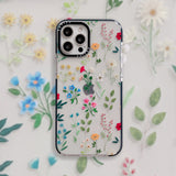 CASE Flowers And Plants Suitable For IPhone13Pro Apple 12Promax Mobile Phone Shell Xs Tide Brand 11 Transparent Women's Soft 8