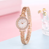 Watch Female Ins Style Exquisite Simple Temperament Thin Belt Small Dial Quartz Bracelet Mother-of-pearl Ladies Watch