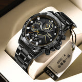 Diz Watch Men's Machinery High-end Student Automatic Mechanical Watch Quartz Watch