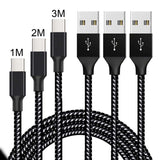 Cross-border Applicable Apple Fast Charge Data Cable Hemp Rope Nylon Braided Data Cable Usb Mobile Phone Data Cable 2M3 Meters