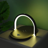 Wireless Charger Night Light 15W Fast Charge Mobile Phone Holder Three-in-One Wireless Charger Desk Lamp Gift Printing LOGO