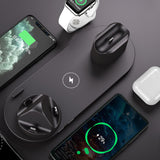 New Multifunctional 6-in-1 Wireless Charger For Apple Watch Headphones Mobile Phone Holder Wireless Fast Charge