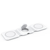 The New 15W Fast Charging Stand Base Is Suitable For Apple 13 Dedicated Portable Three-in-one Magnetic Wireless Charger