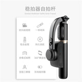 Q08 Single-axis Stabilizer Handheld Gimbal Short Video Shooting Stabilizer Anti-shake Bluetooth Selfie Stick Tripod