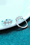 Sterling Silver Moissanite Huggie Earrings