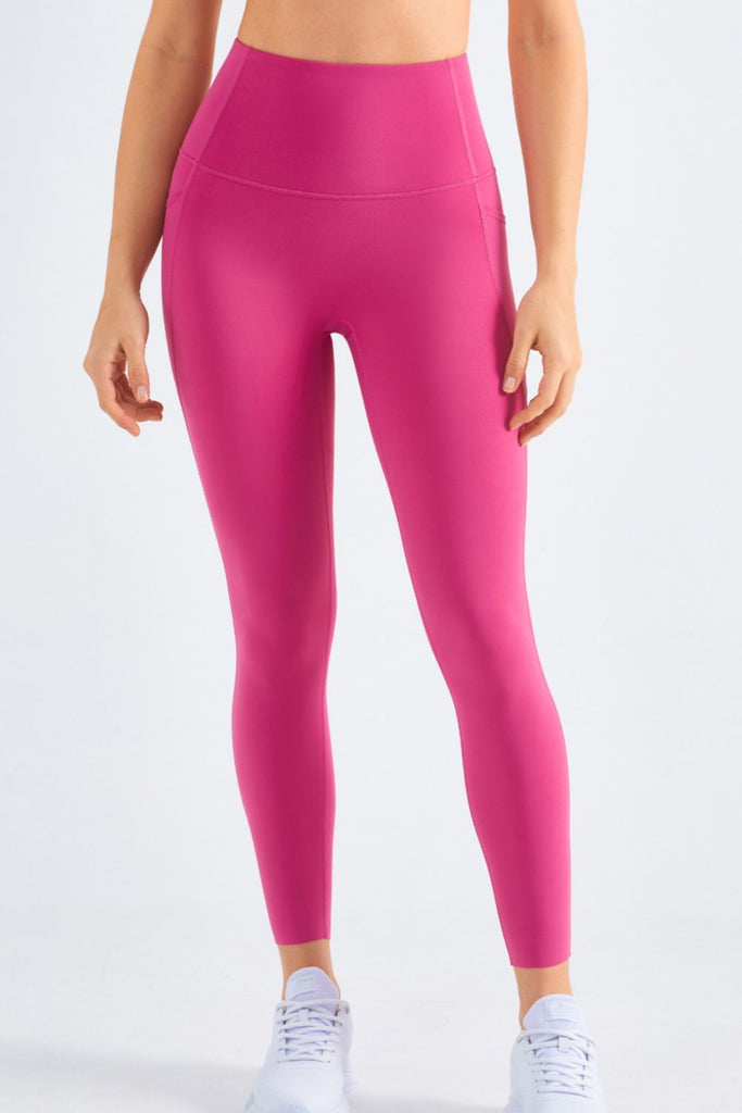 ILUS Women's Seamlux Stretch Quick Dry Intensify Leggings Pink Size Large  NWT